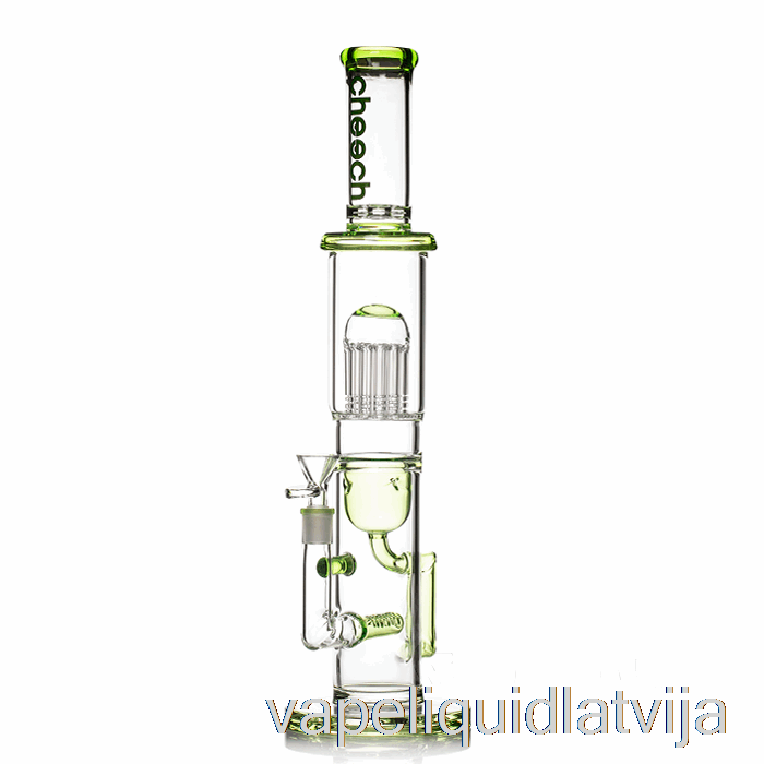 Cheech Stikla Koka Pārstrādātājs Big Rig Bong Green Vape šķidrums